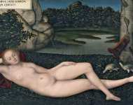 Cranach the Elder Lucas - Нимфа у фонтана