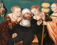 Cranach Hans - Геркулес у Омфалы