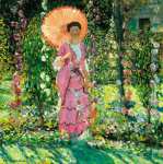 Frieseke Frederick Carl - Мальвы