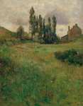 Gauguin Paul - Собаки бегают по лугу