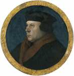 Holbein the Younger Hans (приписывается) - Портрет Томаса Кромвелла диаметр