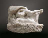 Rodin Auguste - Сон (Поцелуй Ангела)    Мрамор