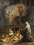 Rubens Peter Paul (мастерская) - Святой Рох как покровитель жертв чумы