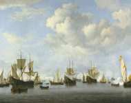 Velde II Willem van de - Голландский флот в Гуре (Goeree)