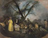 Watteau Jean Antoine - Отдых