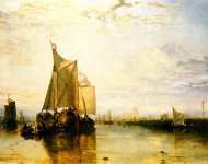Dort ou Dordrecht le Paquebot Dort arrivant de Rotterdam accalmine