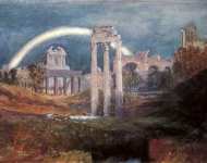 Римский форум с радугой