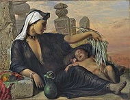 Египетская крестьянка с ребёнком