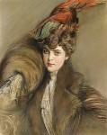 Lady in a Feather Hat