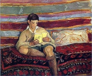 Читающий юноша