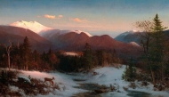 Mount Lafayette in Winter