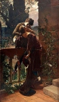 Ромео и Джульетта на балконе