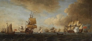 Британский флот в море