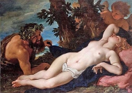 Спящая Венера и Сатир