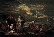 Пифагор и рыбак