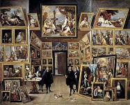 The Archduke Leopold Wilhelm in his Gallery of Paintings in Brussels