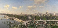 Вид на Париж с Трокадеро