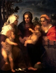 Мадонна с Младенцем, св. Екатерина, св. Елизавета и Иоанн Креститель