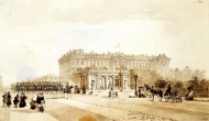 Вид Николаевского дворца в Петербурге