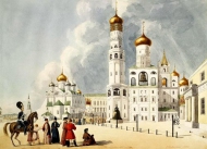 Колокольня Ивана Великого и Архангельский собор Московского Кремля