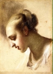 Портрет Молодой женщины. Этюд
