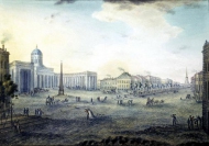 Вид собора Казанской Богоматери