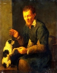 Крестьянин с собакой