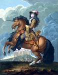 Конный портрет Людовика XIV, командующего войсками