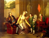 Портрет семьи Салтыковых