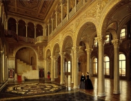 Виды залов Зимнего дворца. Павильонный зал