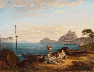 Вид на Байи в Неаполитанском заливе
