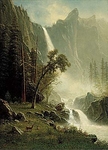 Вуаль невесты, водопад в Йосемити