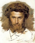 Портрет художника  А. И. Куинджи